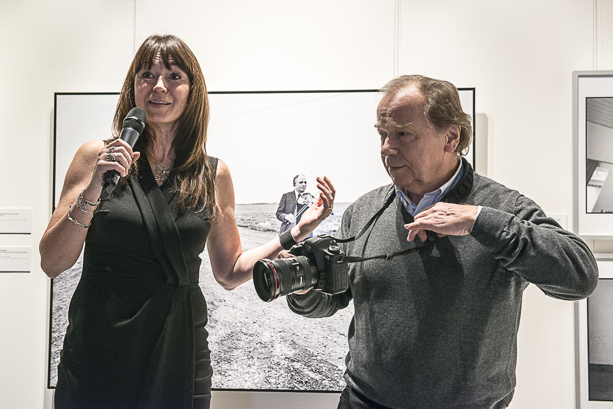 Veronika Souralová a Jaroslav Kučera při slavnostní vernisáži 6.12.2016, foto: Petr Šálek