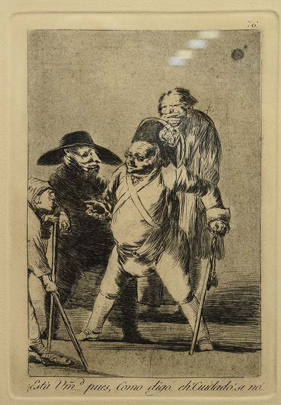 Výstava Goya fyziognomik v Institutu Cervantes