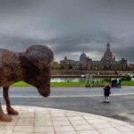 František Skála a Imaginární odhalení sochy Vulpes Gott v Drážďanech