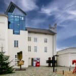 Stanislav Kolíbal, Eduard Ovčáček a Josef Pleskot v Museu Kampa