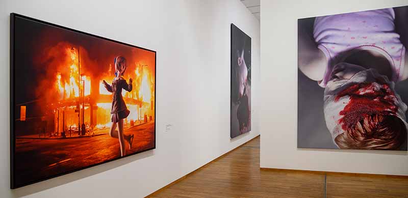 Gottfried Helnwein: Realita a fikce v Albertině